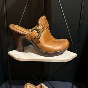 Born high heel clogs